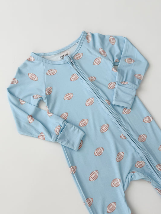 Touchdown Blue Bamboo Zippy