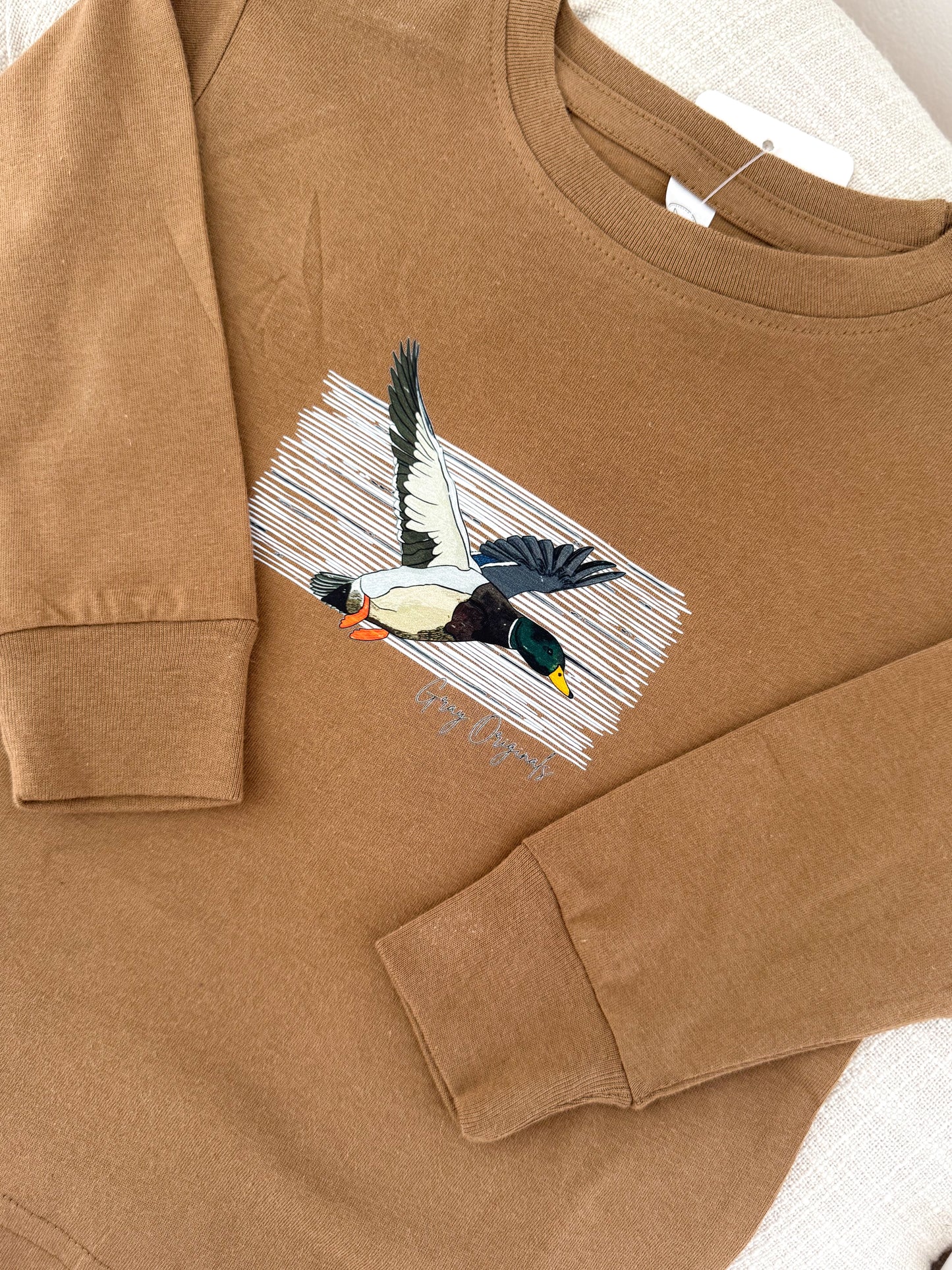 Migration Long Sleeve Tee - Gray Originals