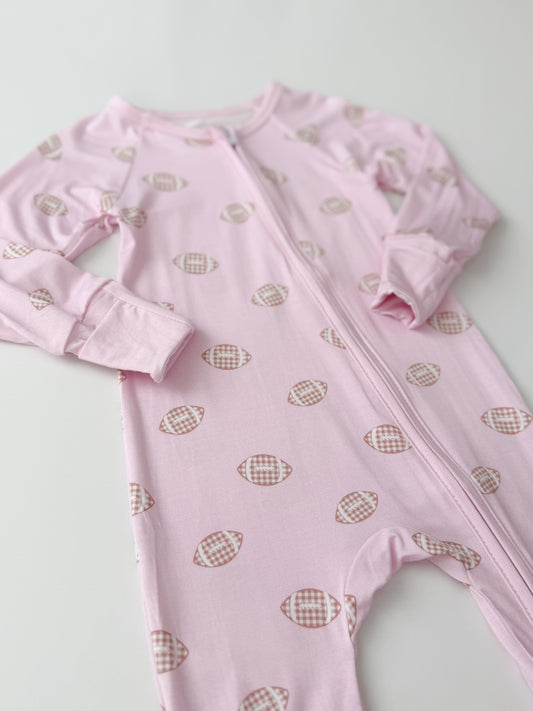 Touchdown Pink Bamboo Zippy