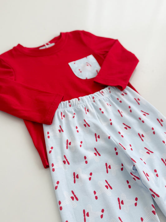 Sam Airplane Bubble Pant Set