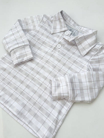 Drew Plaid Polo