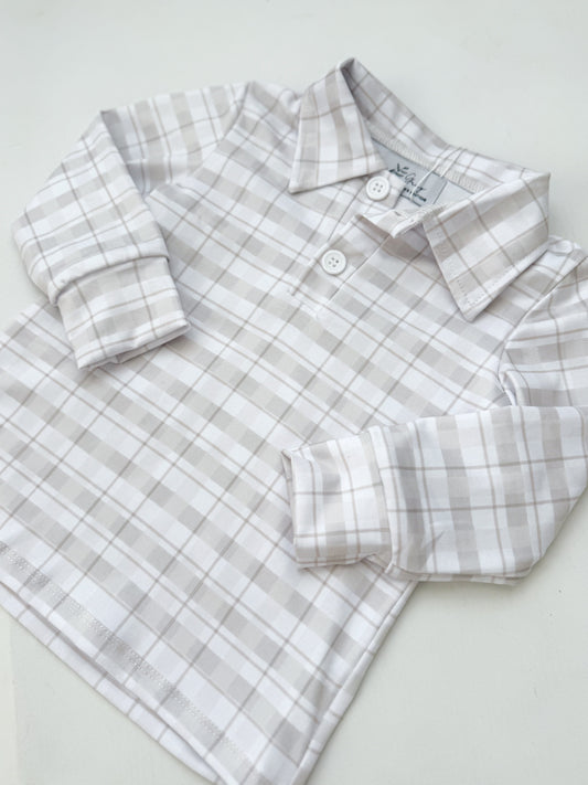 Drew Plaid Polo