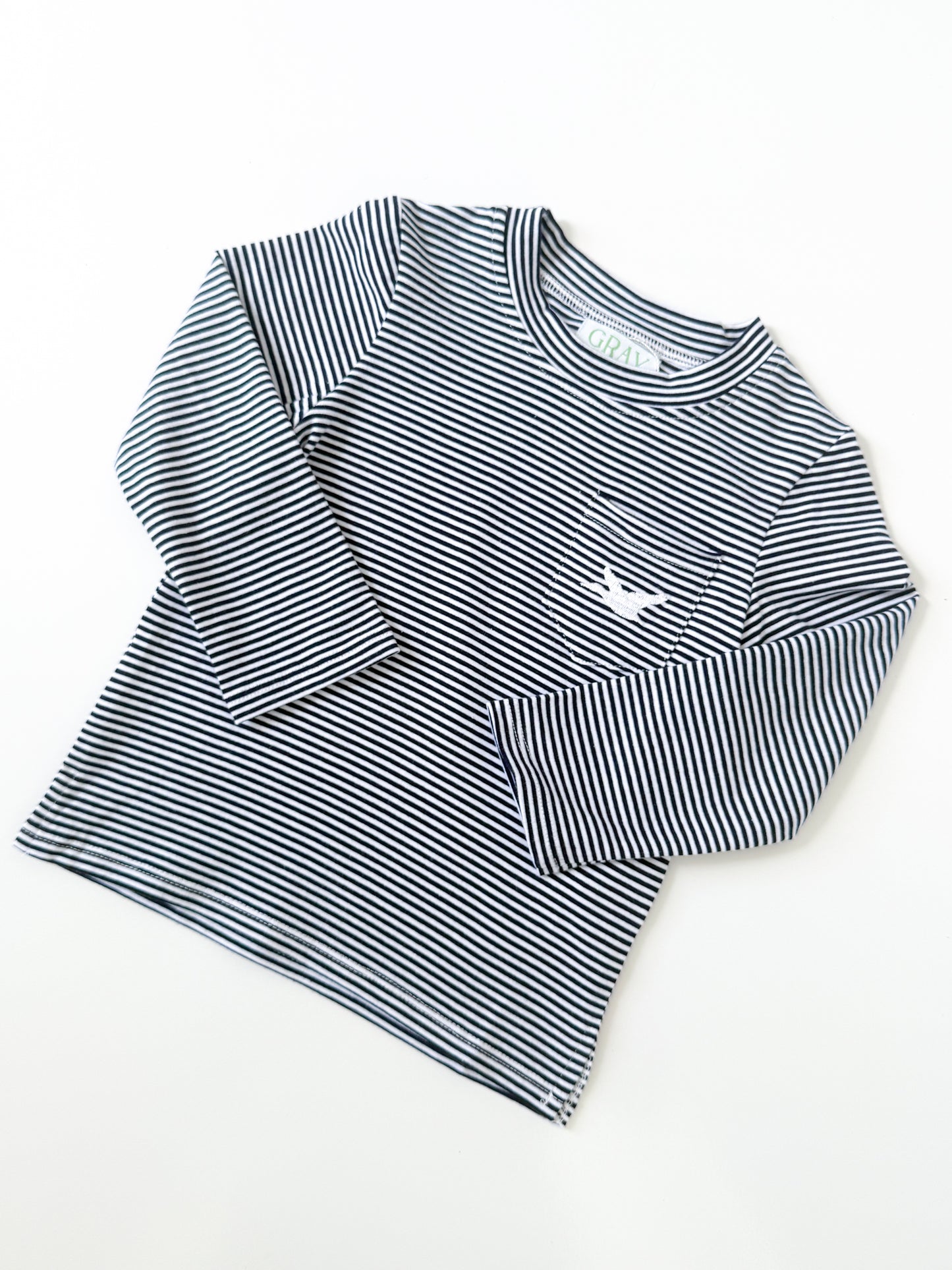 Long Sleeve Everyday Striped Tees