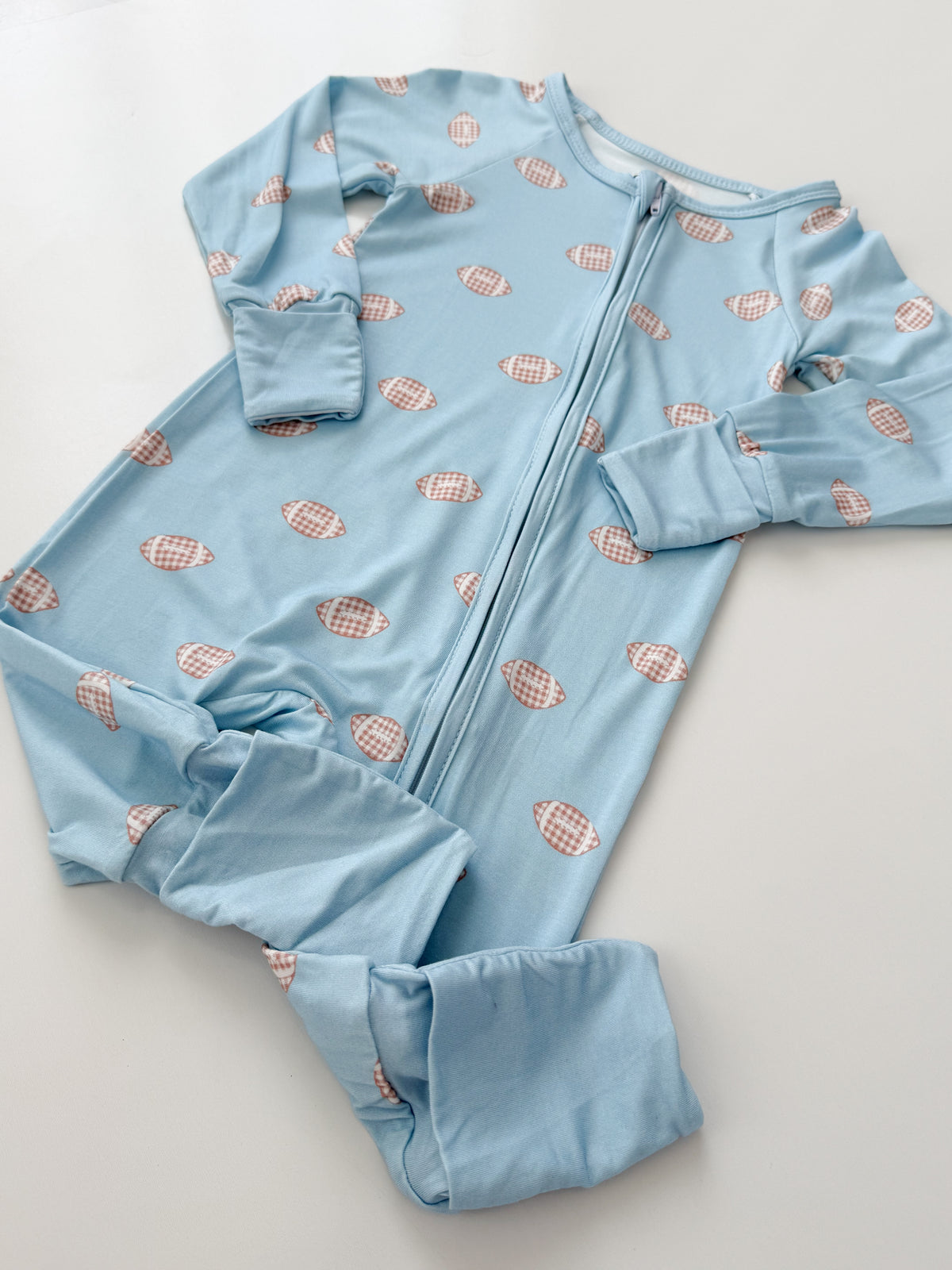 Touchdown Blue Bamboo Zippy