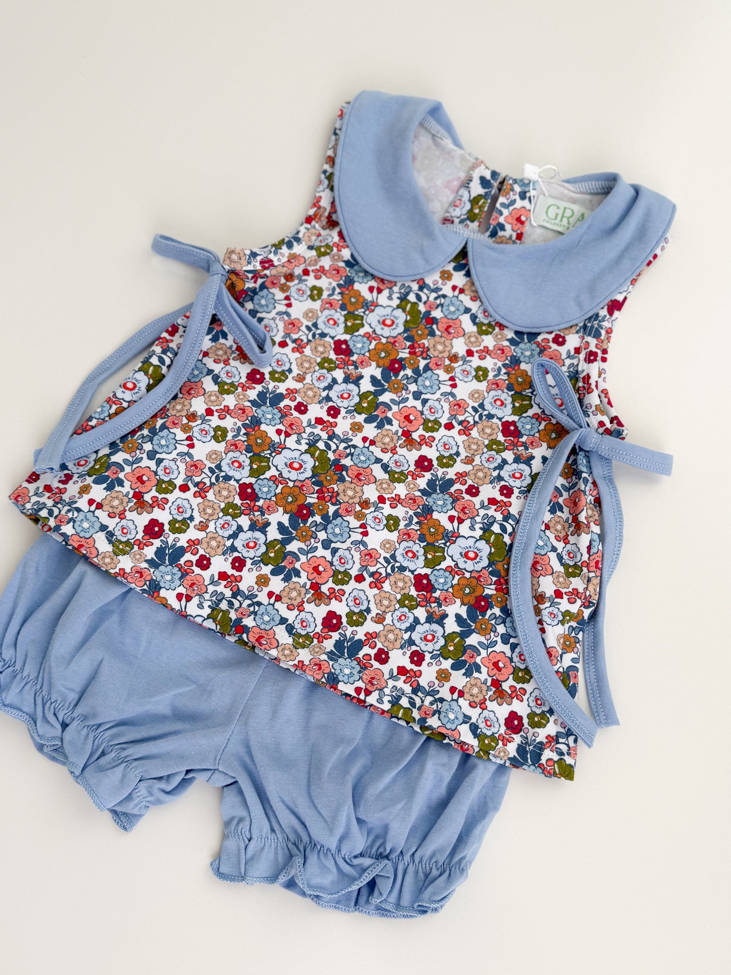 Mae Floral Bloomer Short Set