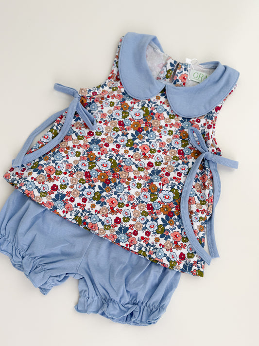 Mae Floral Bloomer Short Set