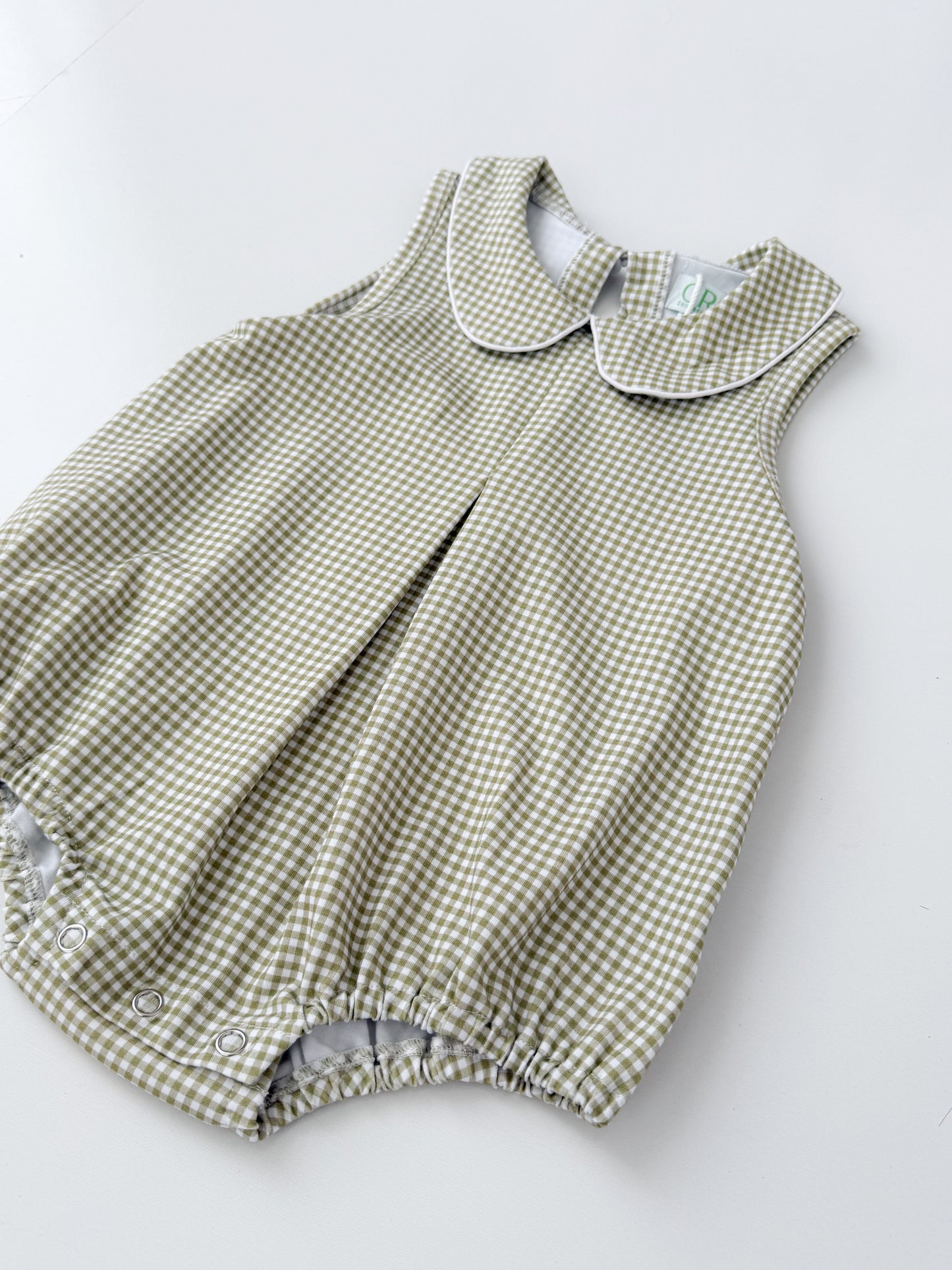 Paxton Green Gingham Bubble
