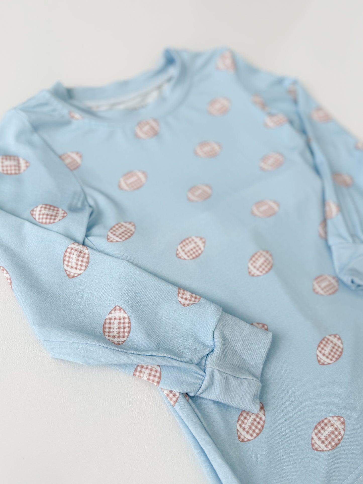 Touchdown Blue Bamboo Set