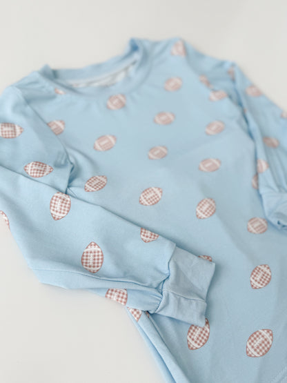 Touchdown Blue Bamboo Set