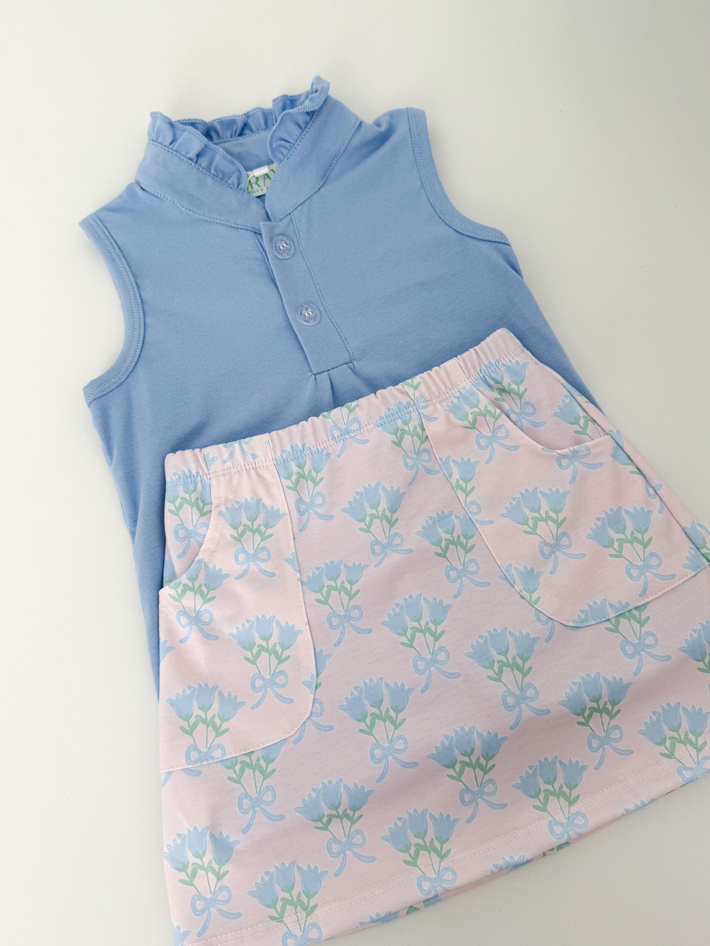 Cecelia Floral Skort Set