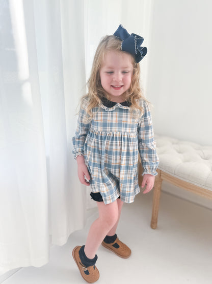 Reese Plaid Bloomer Short Set