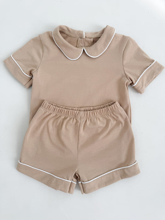 Teddy Brown Short Set