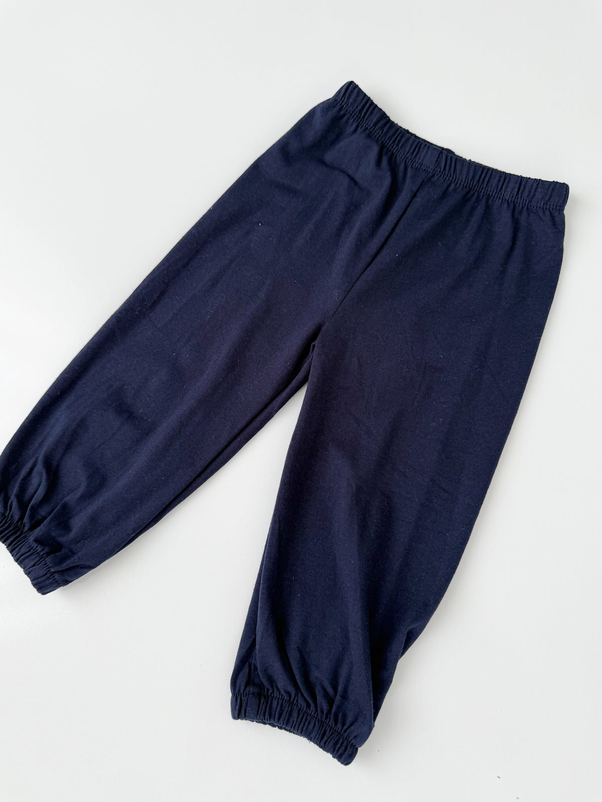 Boys Solid Knit Bubble Pants