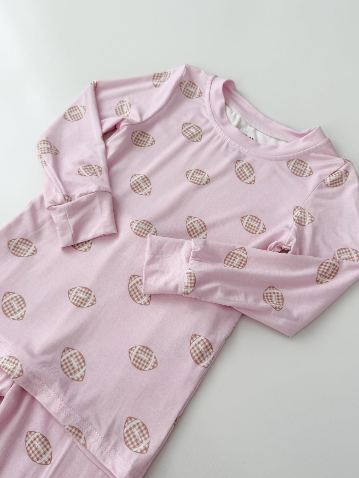 Touchdown Pink Bamboo Set