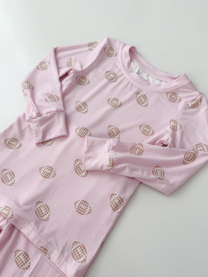 Touchdown Pink Bamboo Set