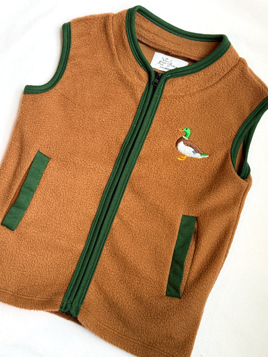 Duck Fleece Vest