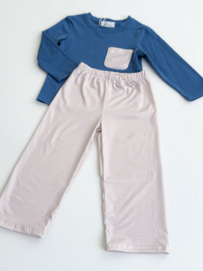 Tommy Gingham Boy Set