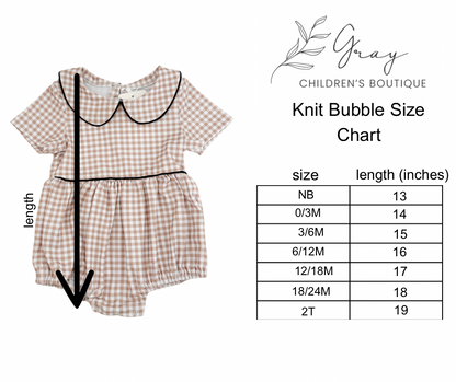 Charlie Gingham Bubble