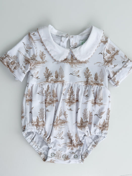 Mallard Toile Bubble
