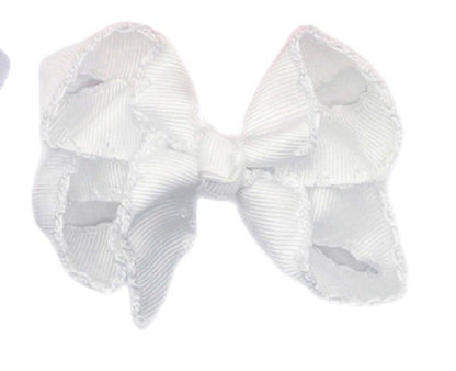 Tiny Fun Solid Hair Bows (4in)