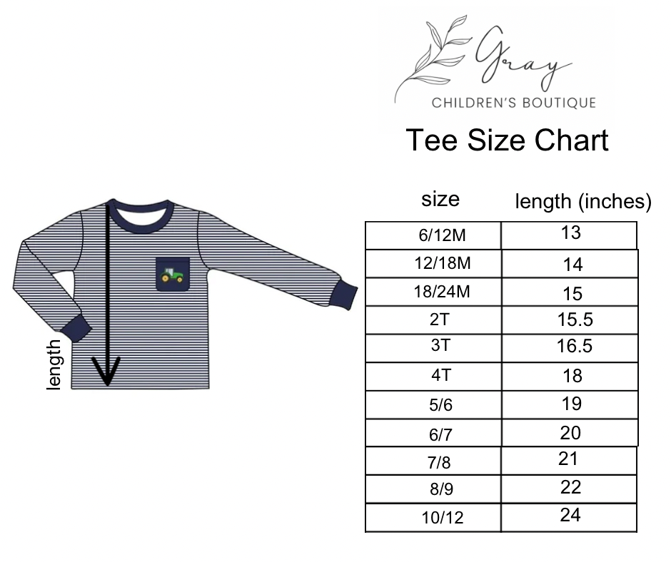 Tractor Pocket Striped Tee