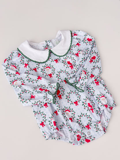 Evergreen Christmas Girls Bubble