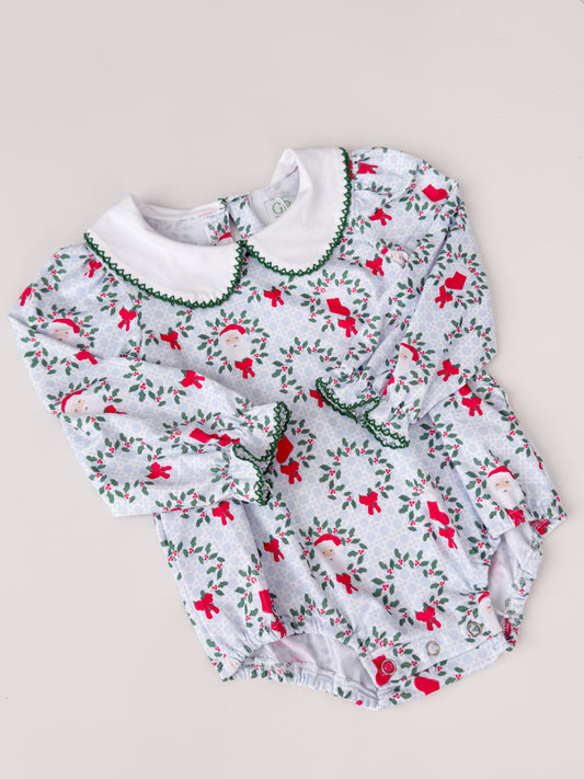 Evergreen Christmas Girls Bubble