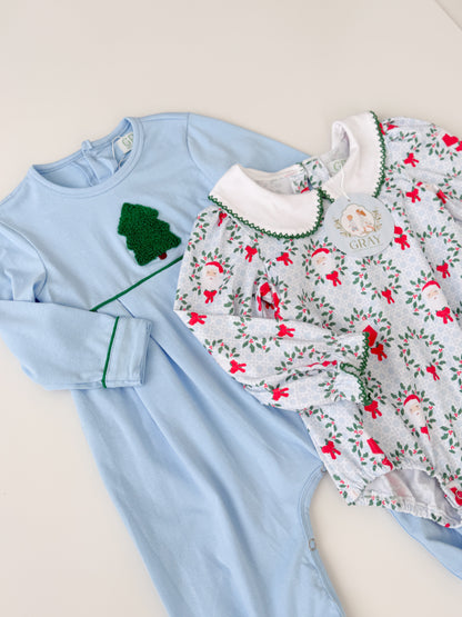 Evergreen Christmas Girls Bubble