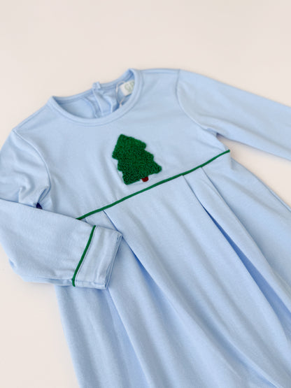 French Knot Evergreen Boys Romper