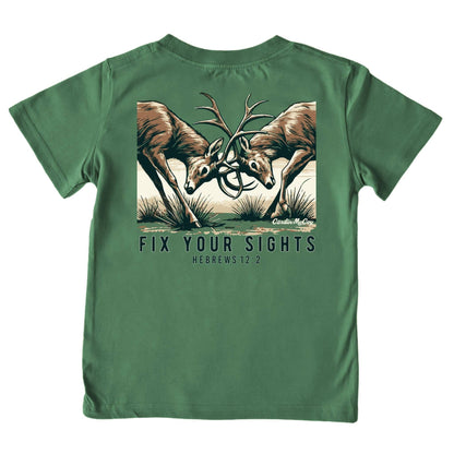 Boys' Fix Your Sights - Cardin McCoy Tee