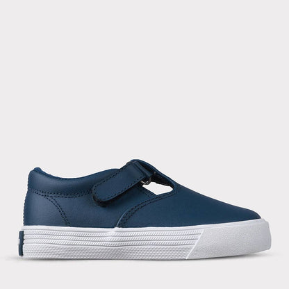 Khloe Girls T-Strap Hook & Loop Shoe
