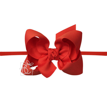 Headband Signature Grossgrain Bow