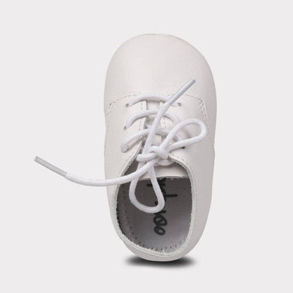 August Lace-Up Crib Shoe