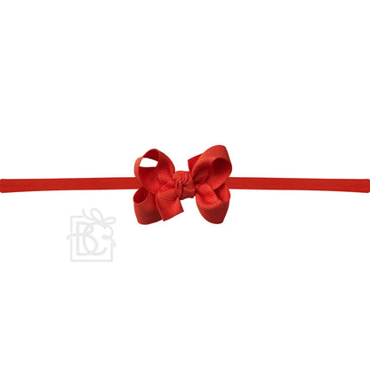 Headband Signature Grossgrain Bow