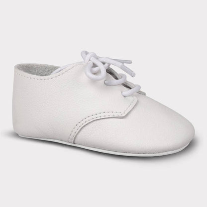 August Lace-Up Crib Shoe