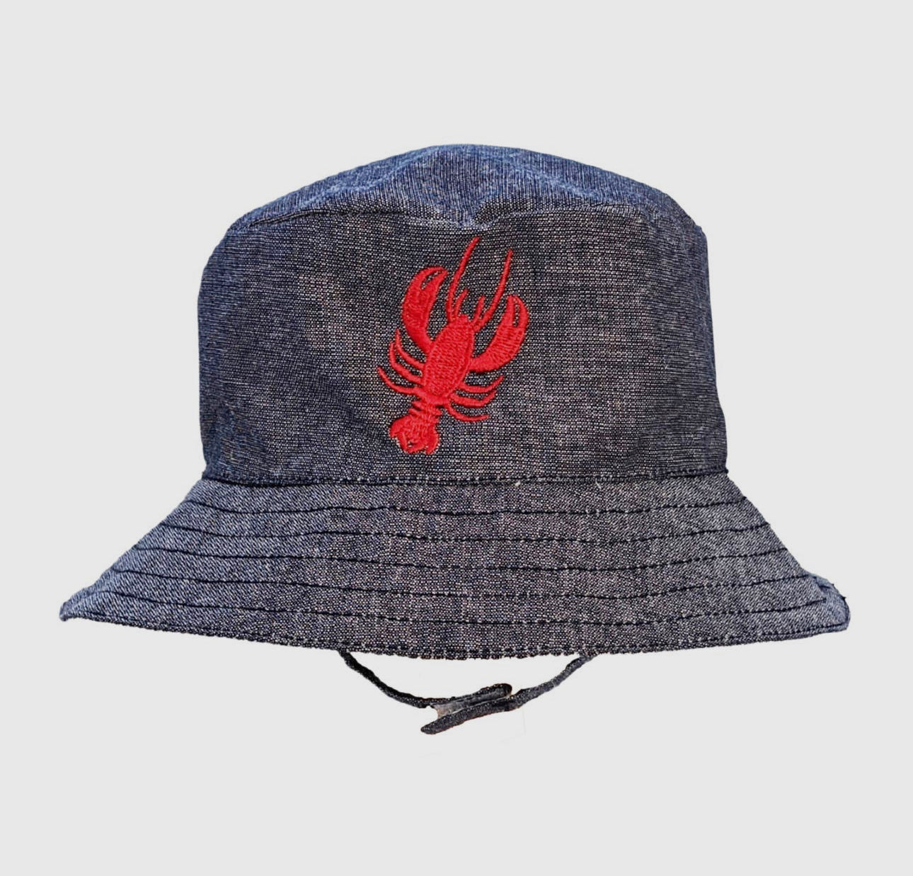 Crawfish Chambray Bucket Hat